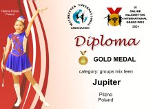 Losowe zdjęcie pochodzące z galerii wydarzenia: IV Online Majotettes International Grand Prix 2021