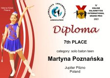 Losowe zdjęcie pochodzące z galerii wydarzenia: IV Online Majotettes International Grand Prix 2021