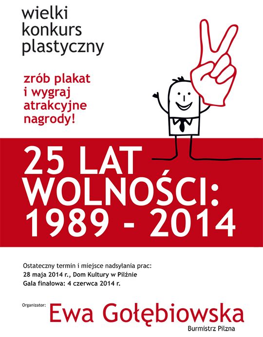 25 LAT WOLNOŚCI - Wielki konkurs plastyczny