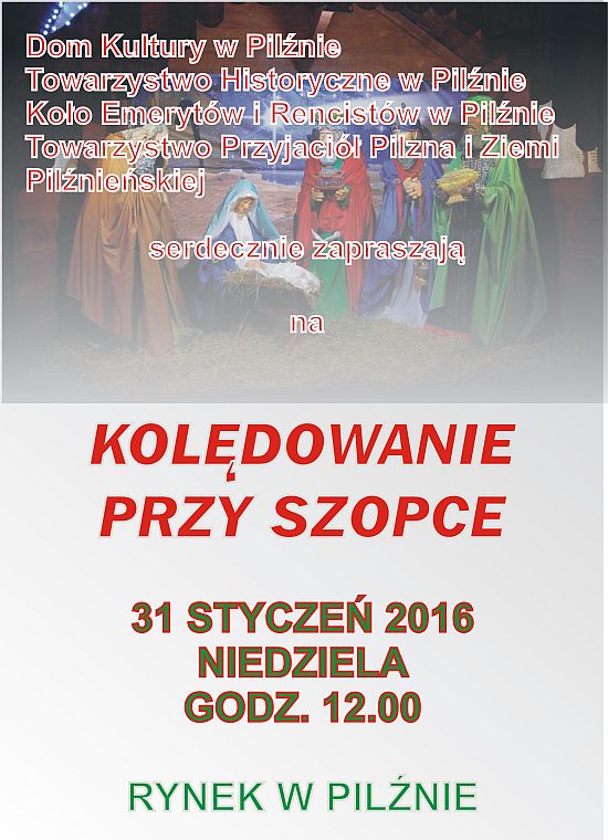 Kolędowanie przy szopce 2016